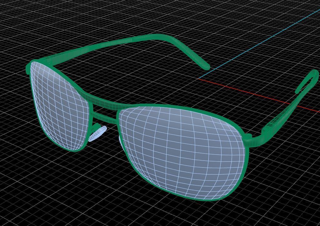 Eyeglasses for Men and Women 3D print model_11