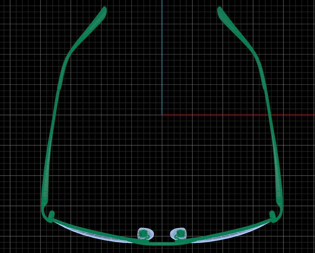 Eyeglasses for Men and Women 3D print model_8