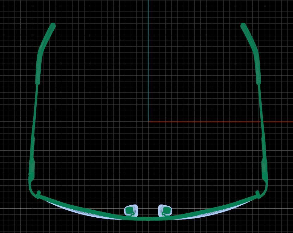 Eyeglasses for Men and Women 3D print model_5