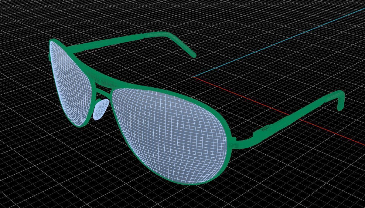 Eyeglasses for Men and Women 3D print model_4