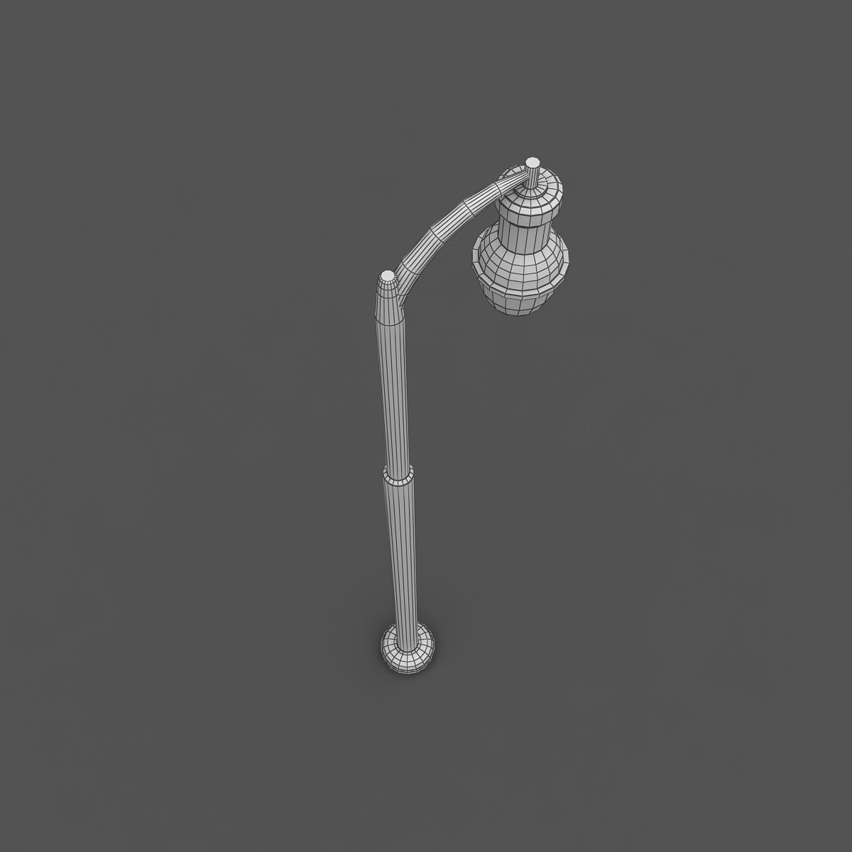 streetlight street lamp 3D model_5