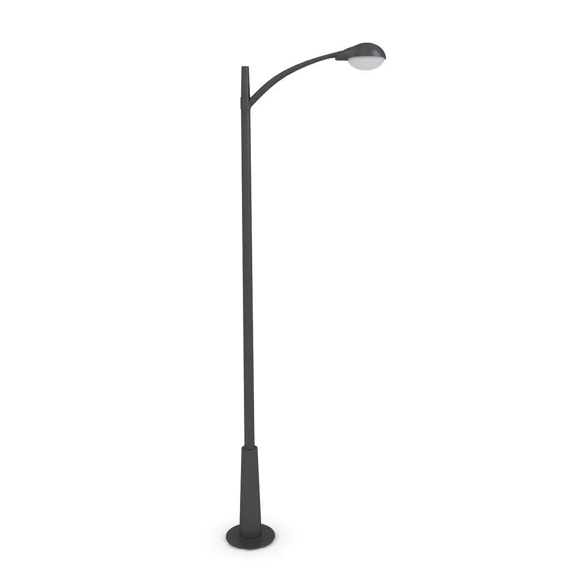 Streetlight street lamp 3D model_0