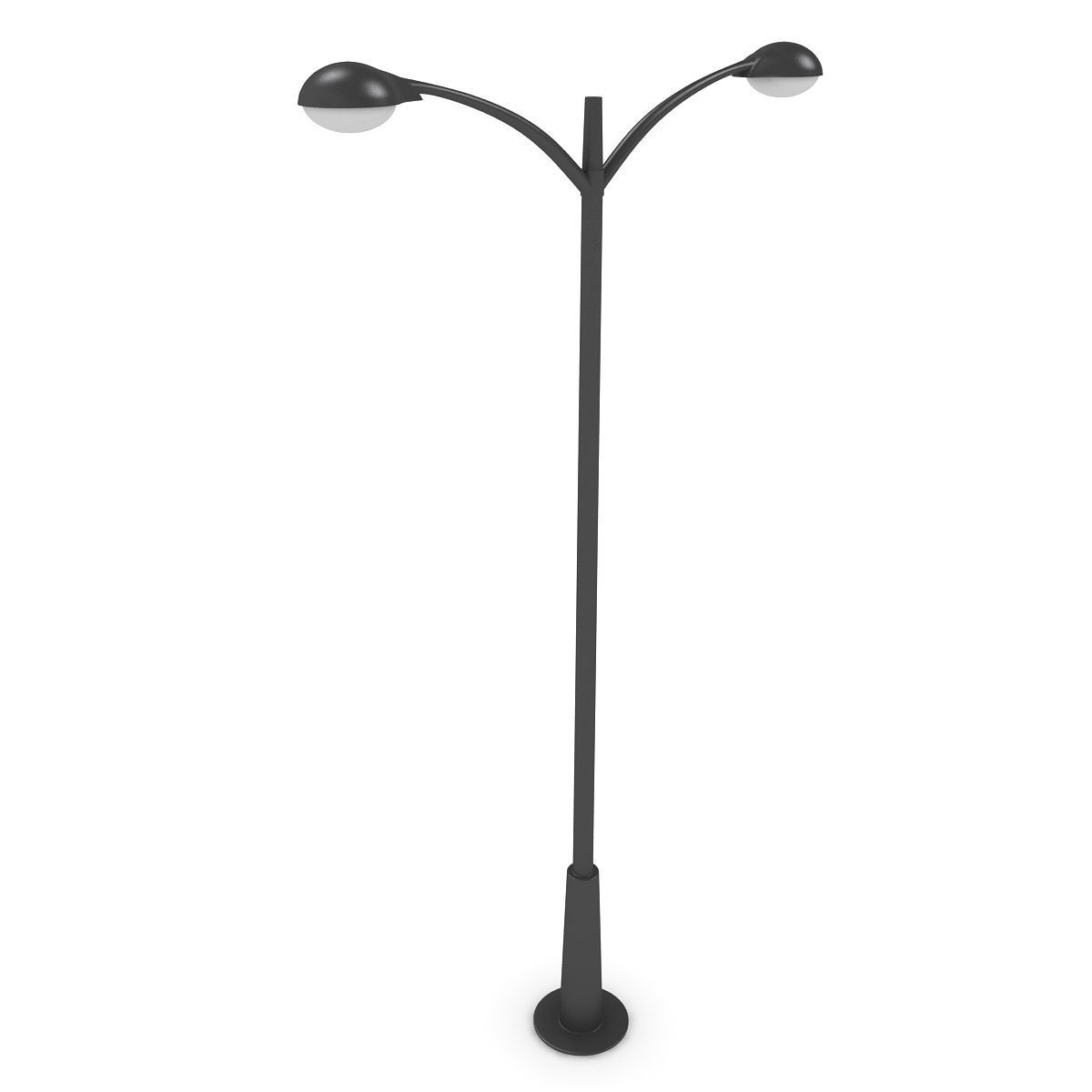 Streetlight street lamp 3D model_5