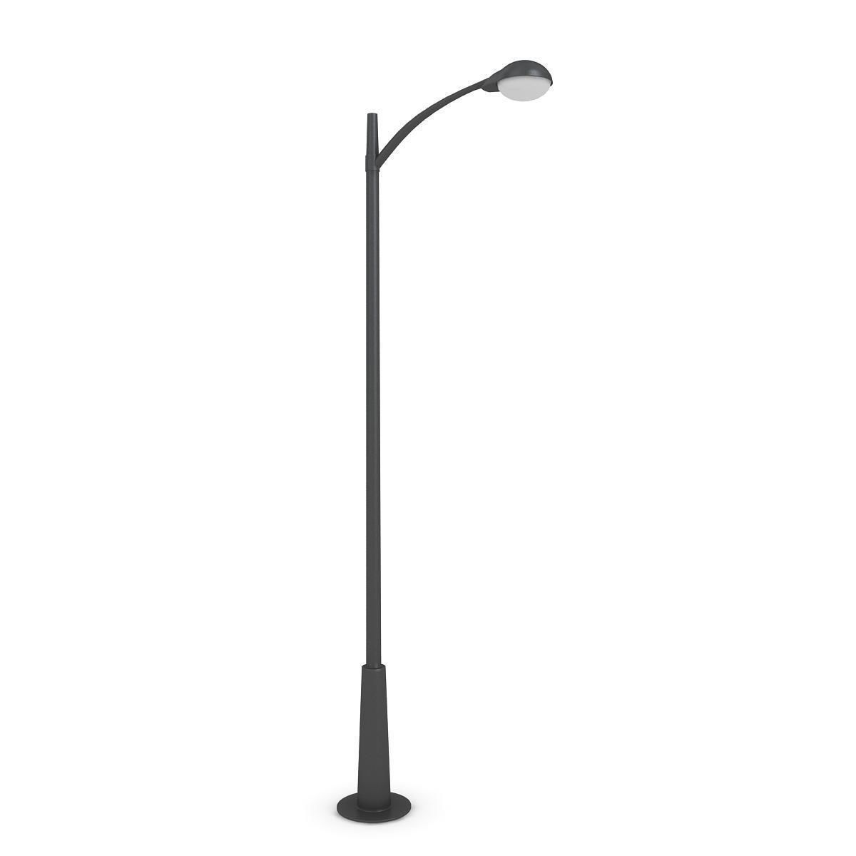 Streetlight street lamp 3D model_1