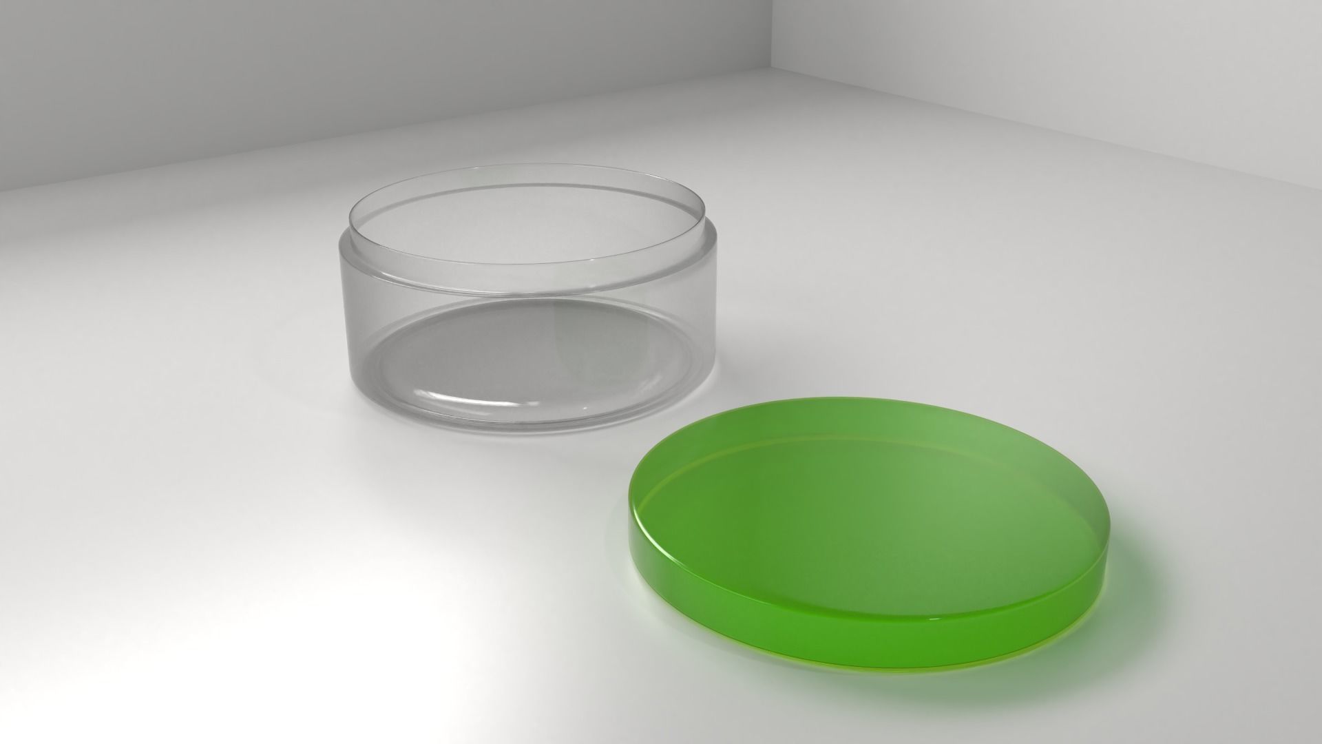 Cream Container 3 3D model_2