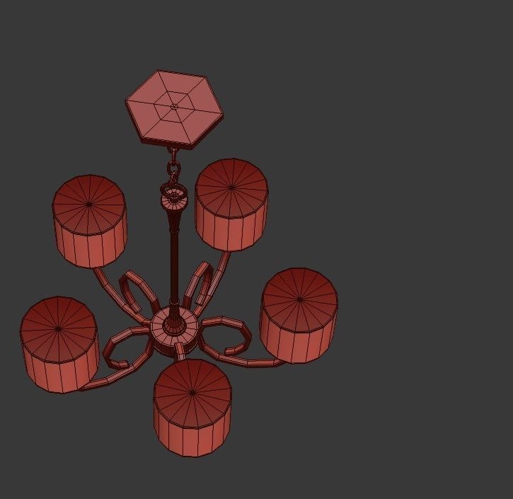 Ovanda Chandelier 3D model_6