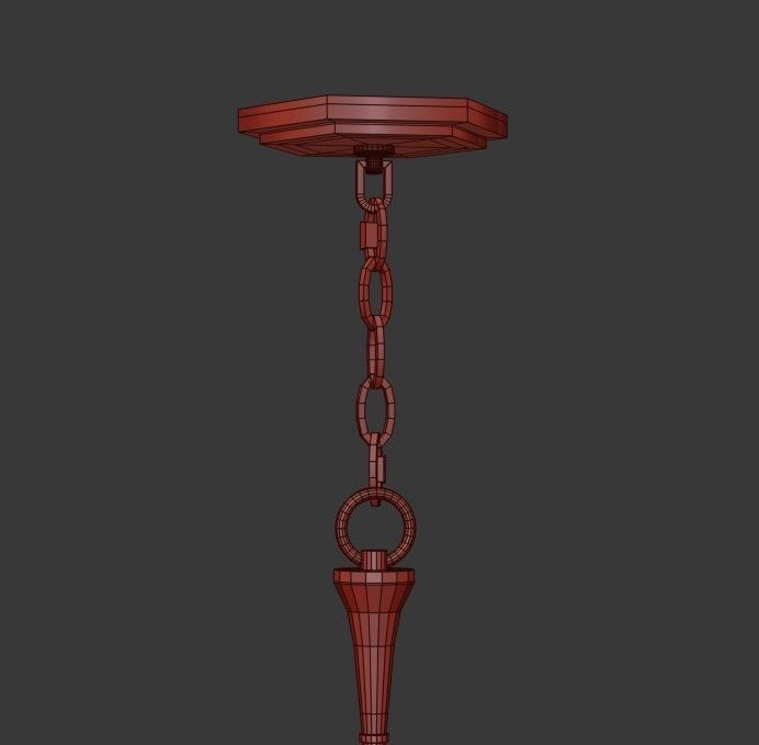 Ovanda Chandelier 3D model_2