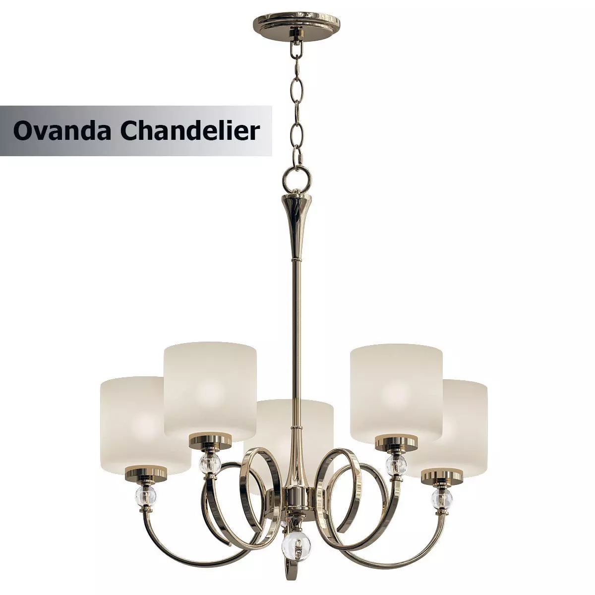 Ovanda Chandelier 3D model_0