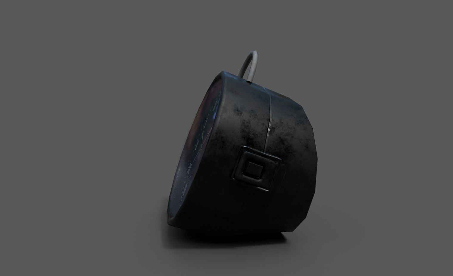 Assorted Clocks Low-poly 3D model_4