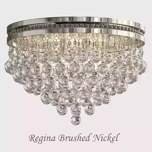 Regina Brushed Nickel 3D model