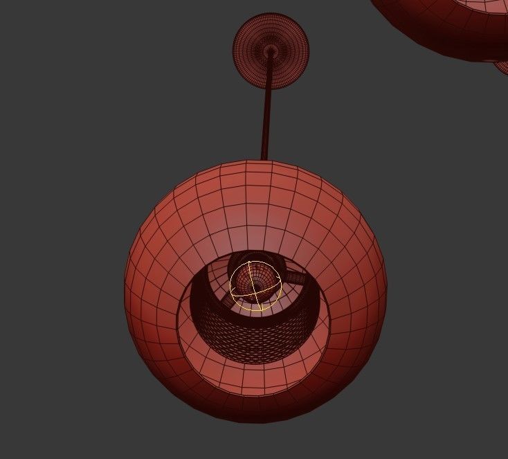 Catch glass lamp 3D model_3