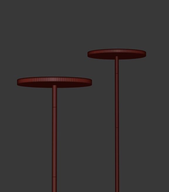 Catch glass lamp 3D model_4