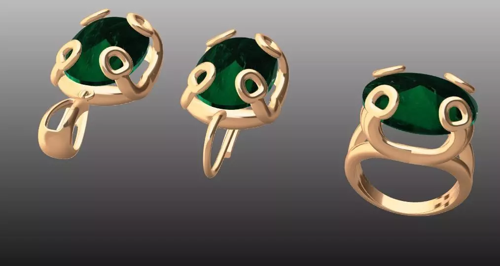 parure gucci model 3D print model_0