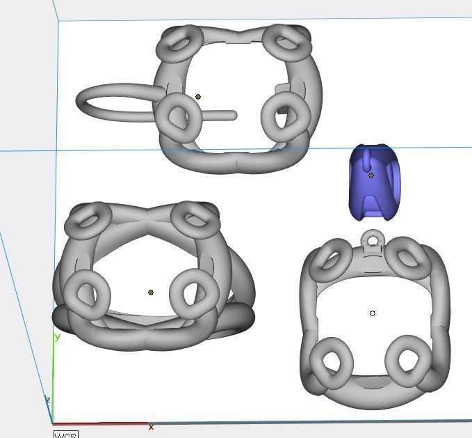 parure gucci model 3D print model_3