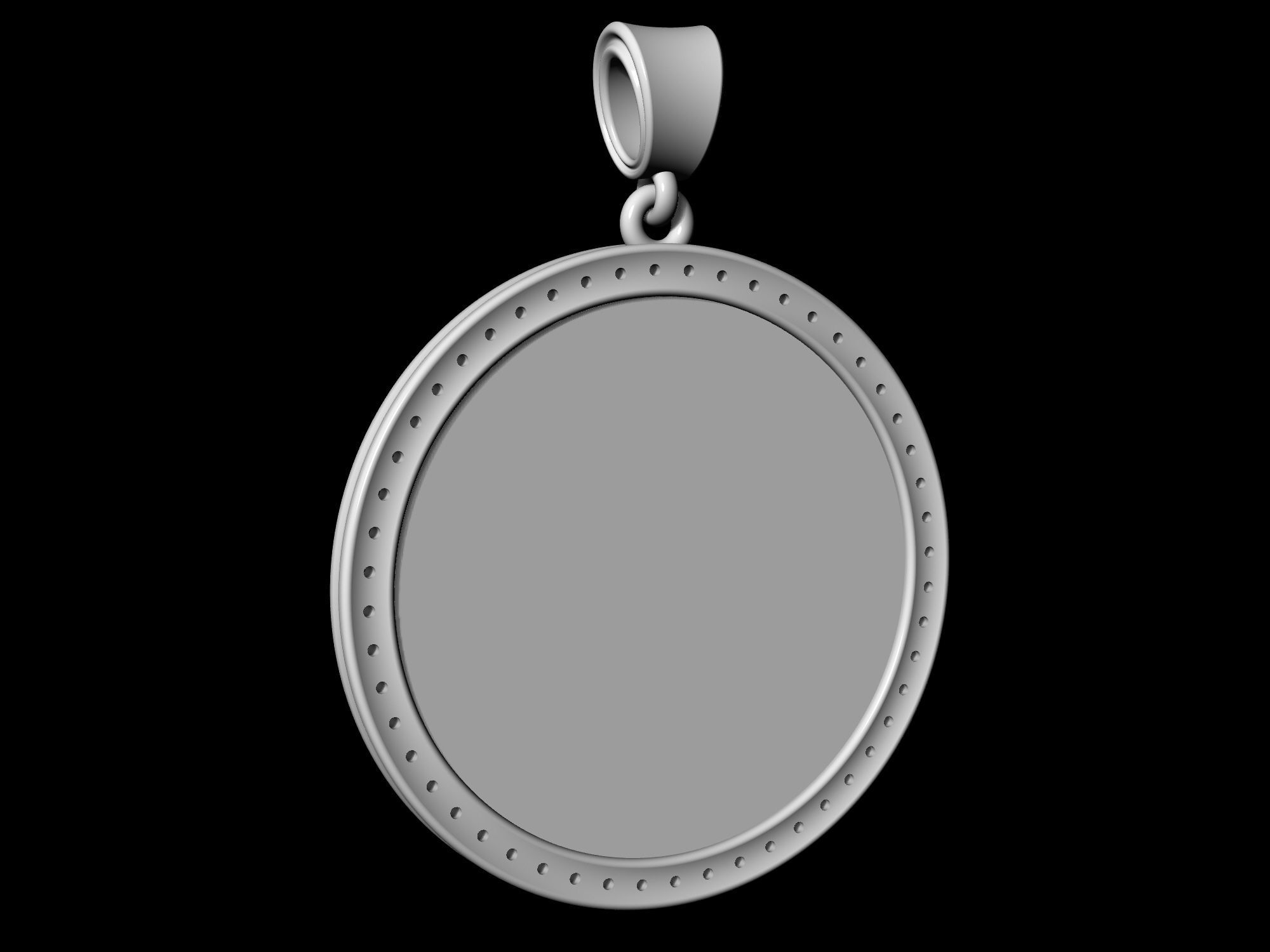 The loving doves pendant  3D print model_12