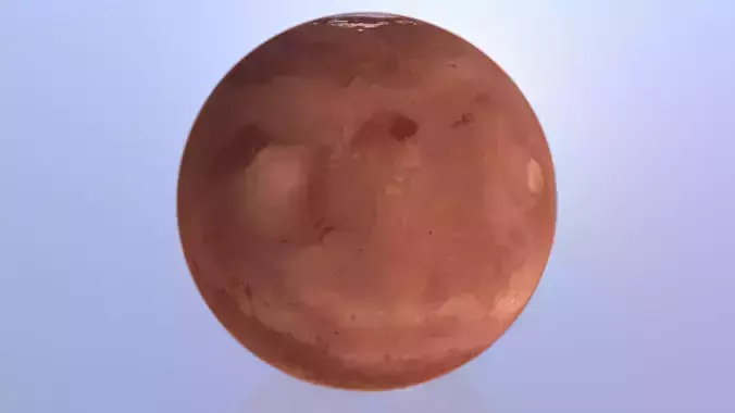 16K Mars 3D Model  3D model