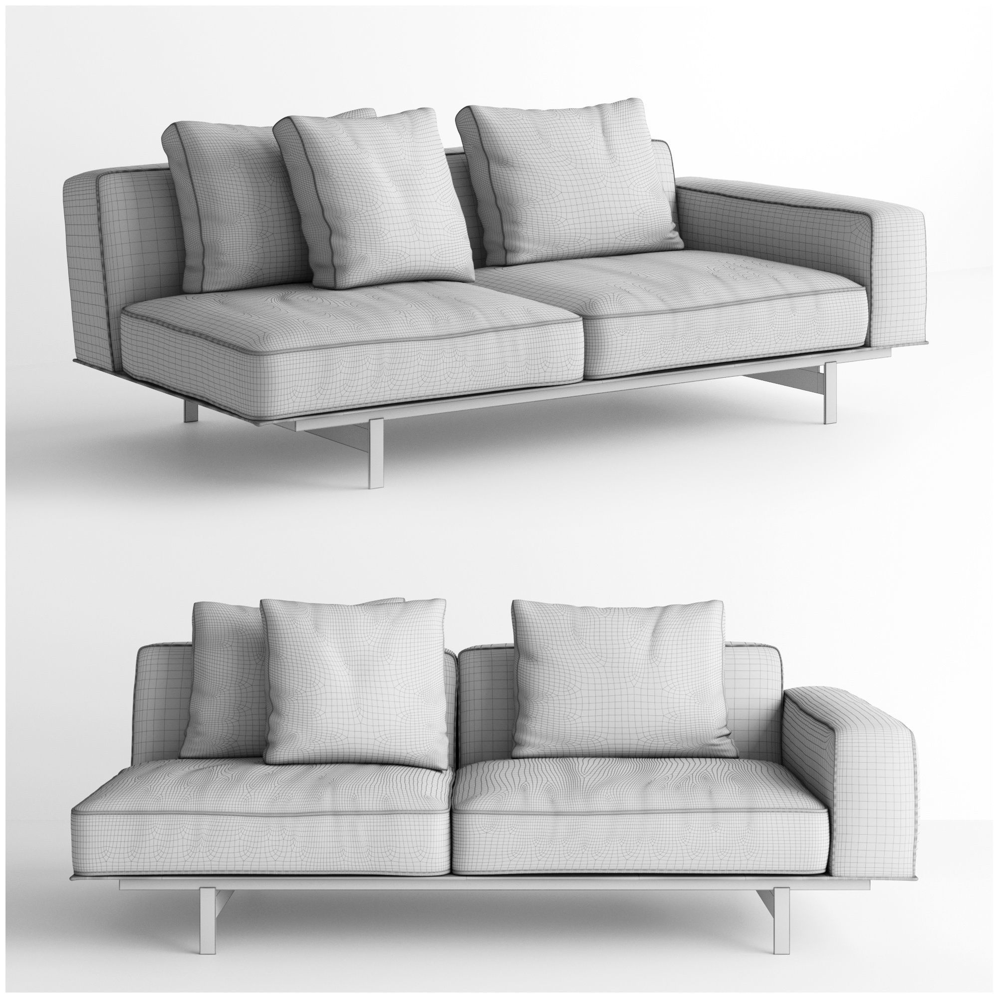 Lema Yard Sofa Unit 05 3D model_1
