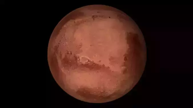 10K Mars 3D Model