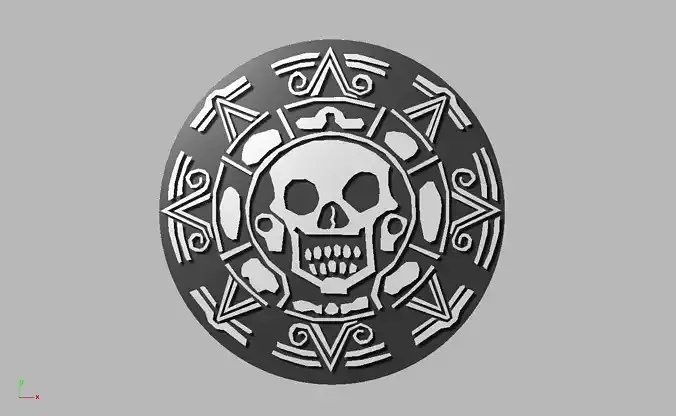 Pendants coin Free 3D print model