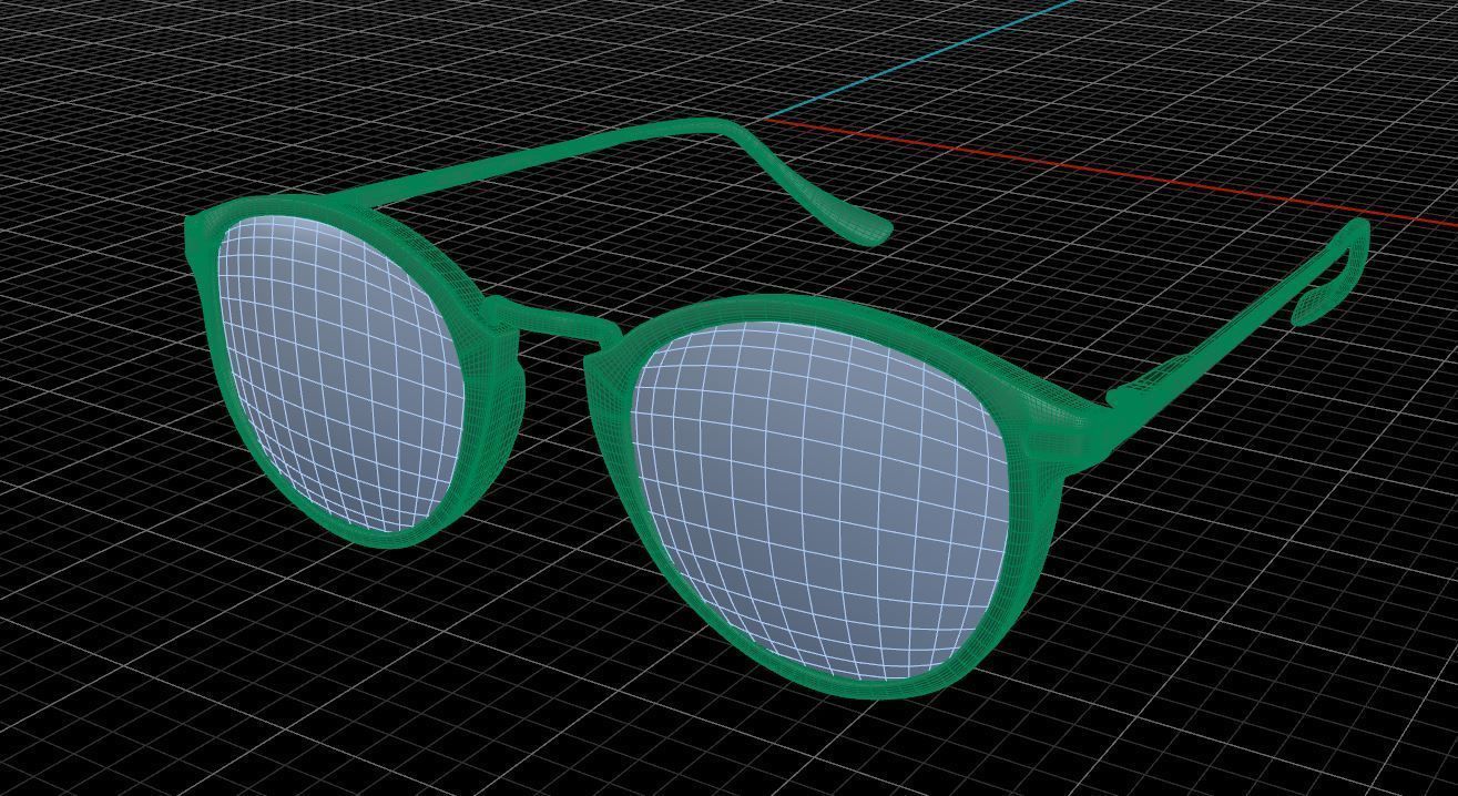 Eyeglasses for Men and Women 3D print model_5