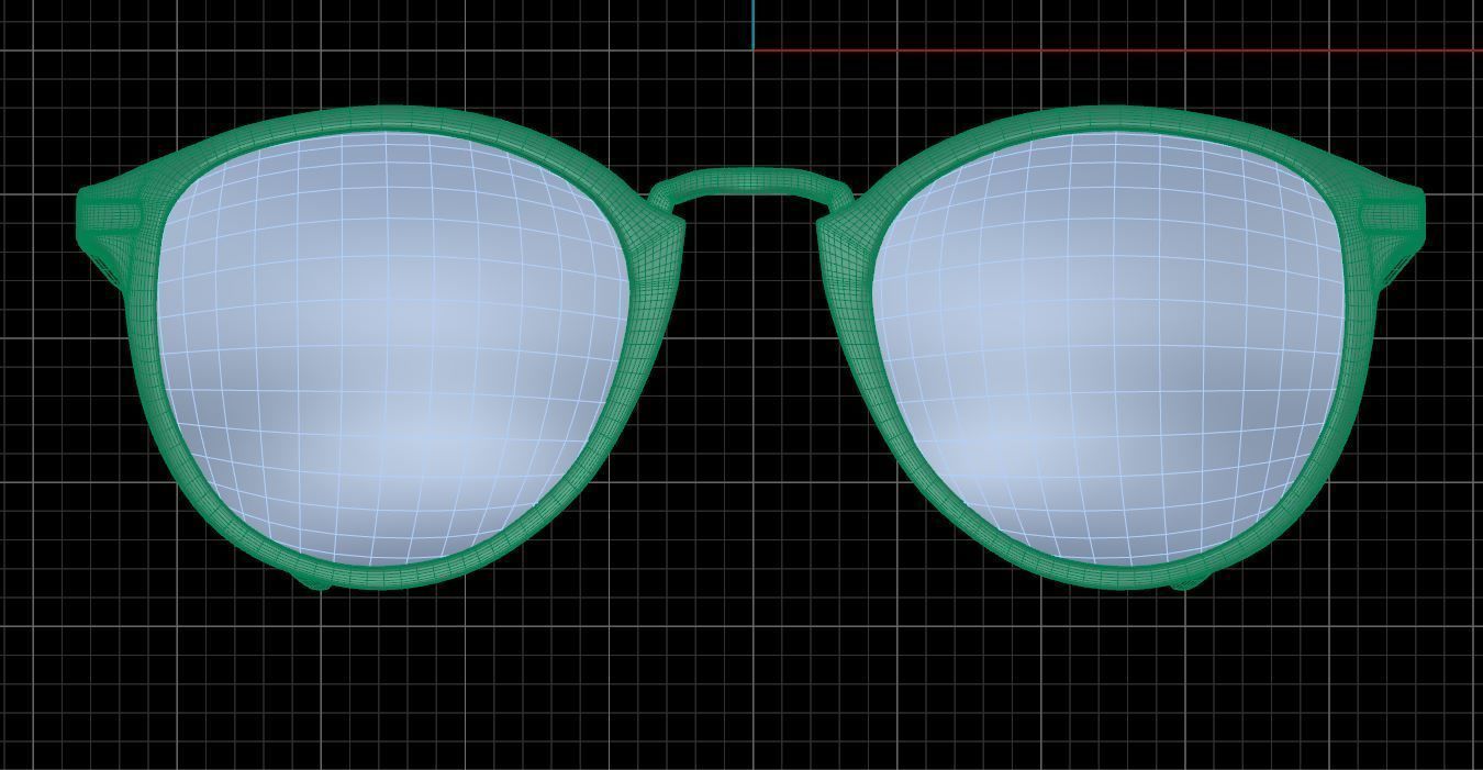Eyeglasses for Men and Women 3D print model_7