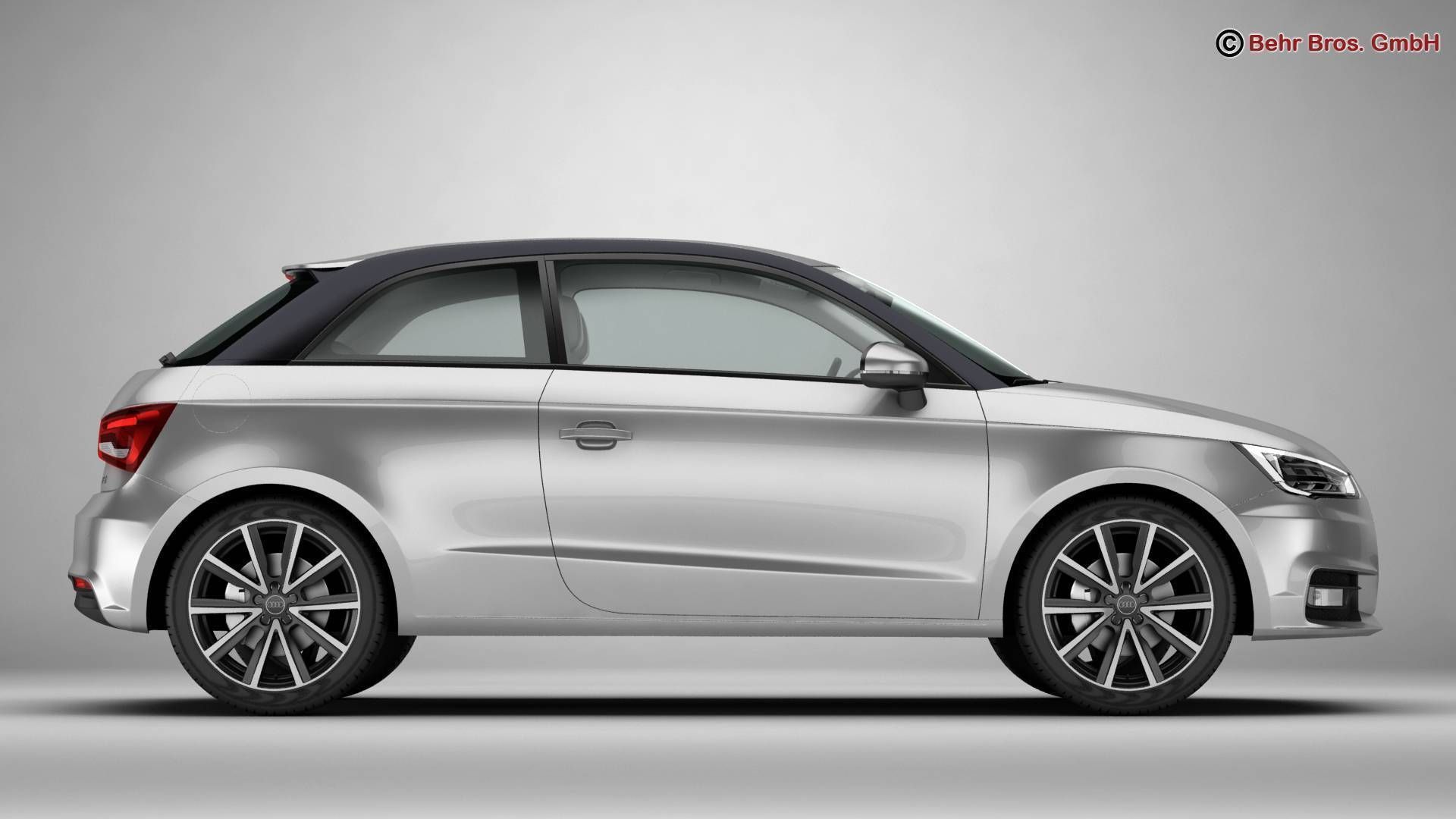 Audi A1 2015 3D model_5