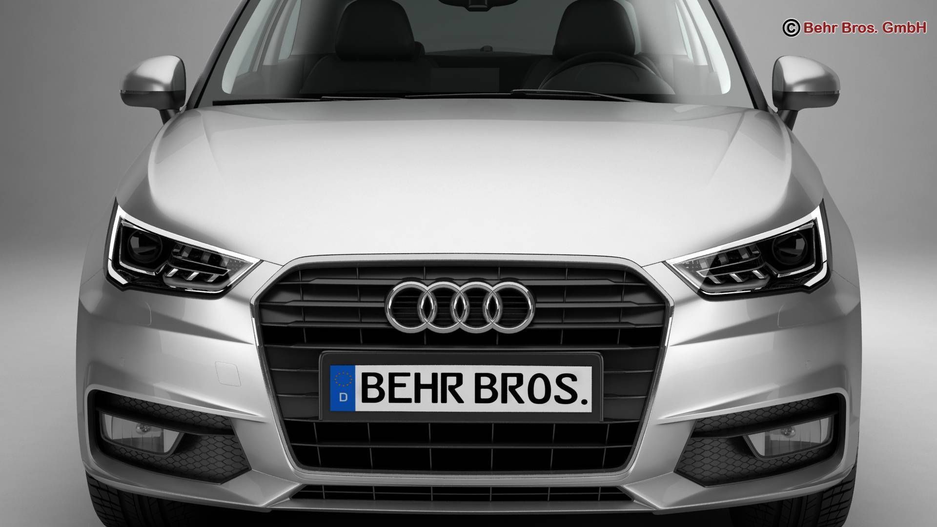 Audi A1 2015 3D model_6