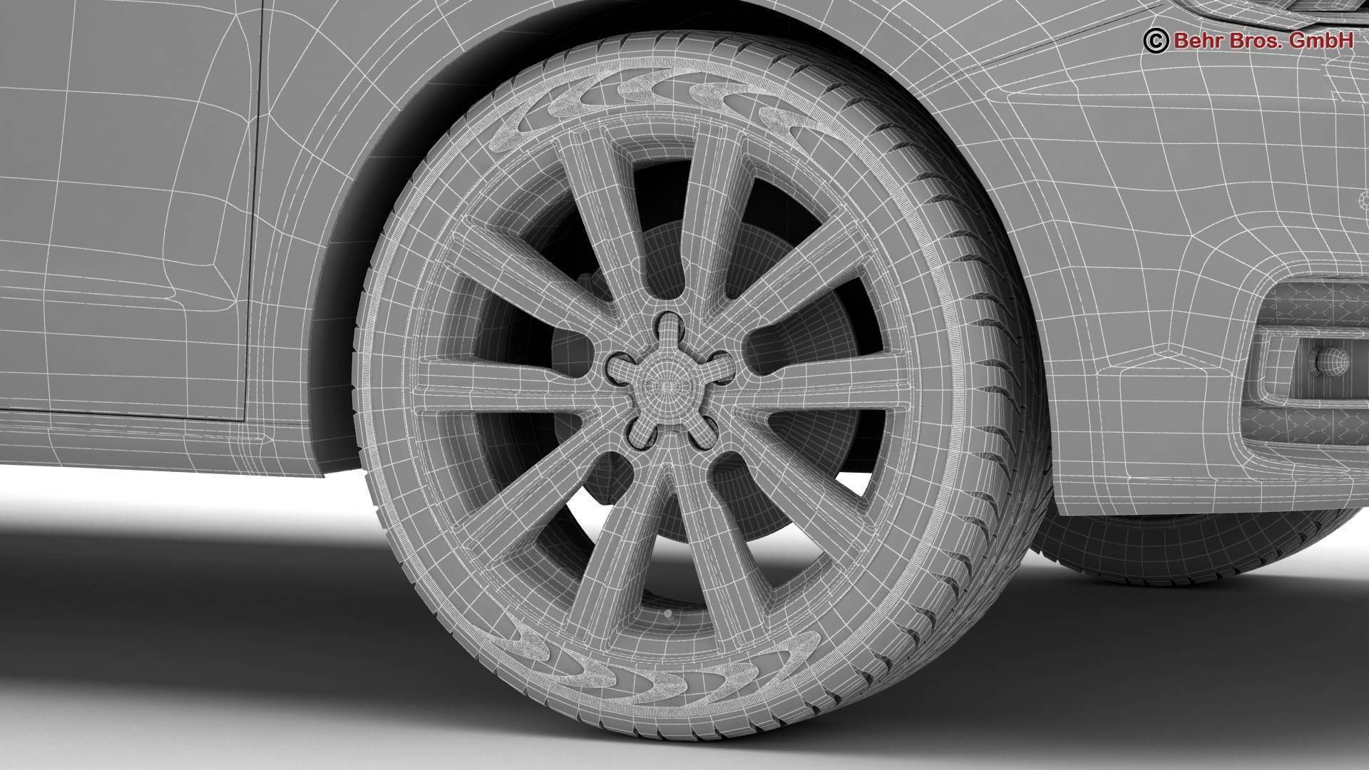 Audi A1 2015 3D model_22