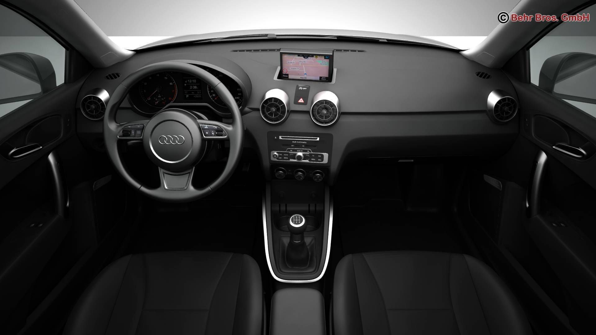 Audi A1 2015 3D model_13