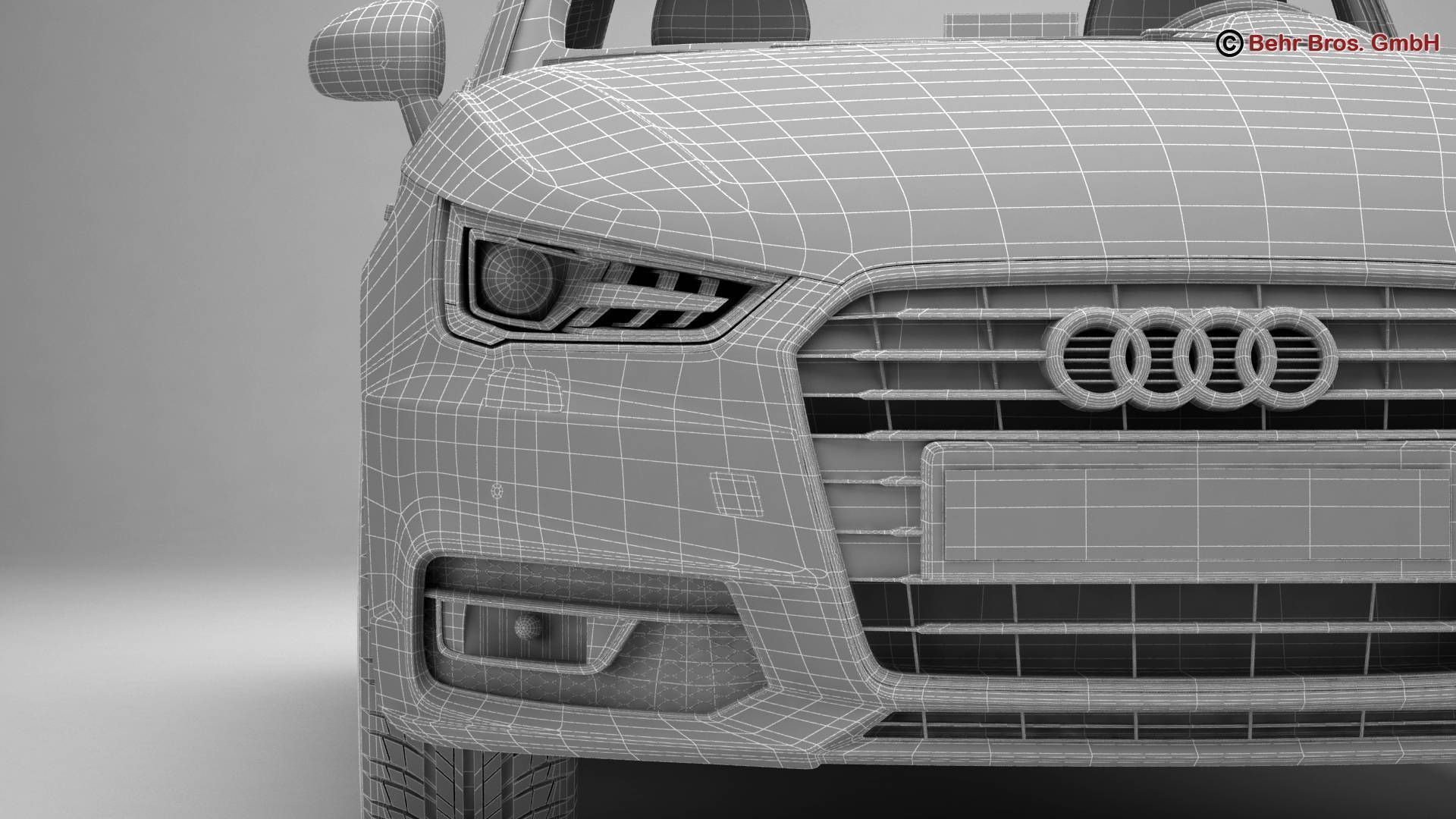 Audi A1 2015 3D model_21