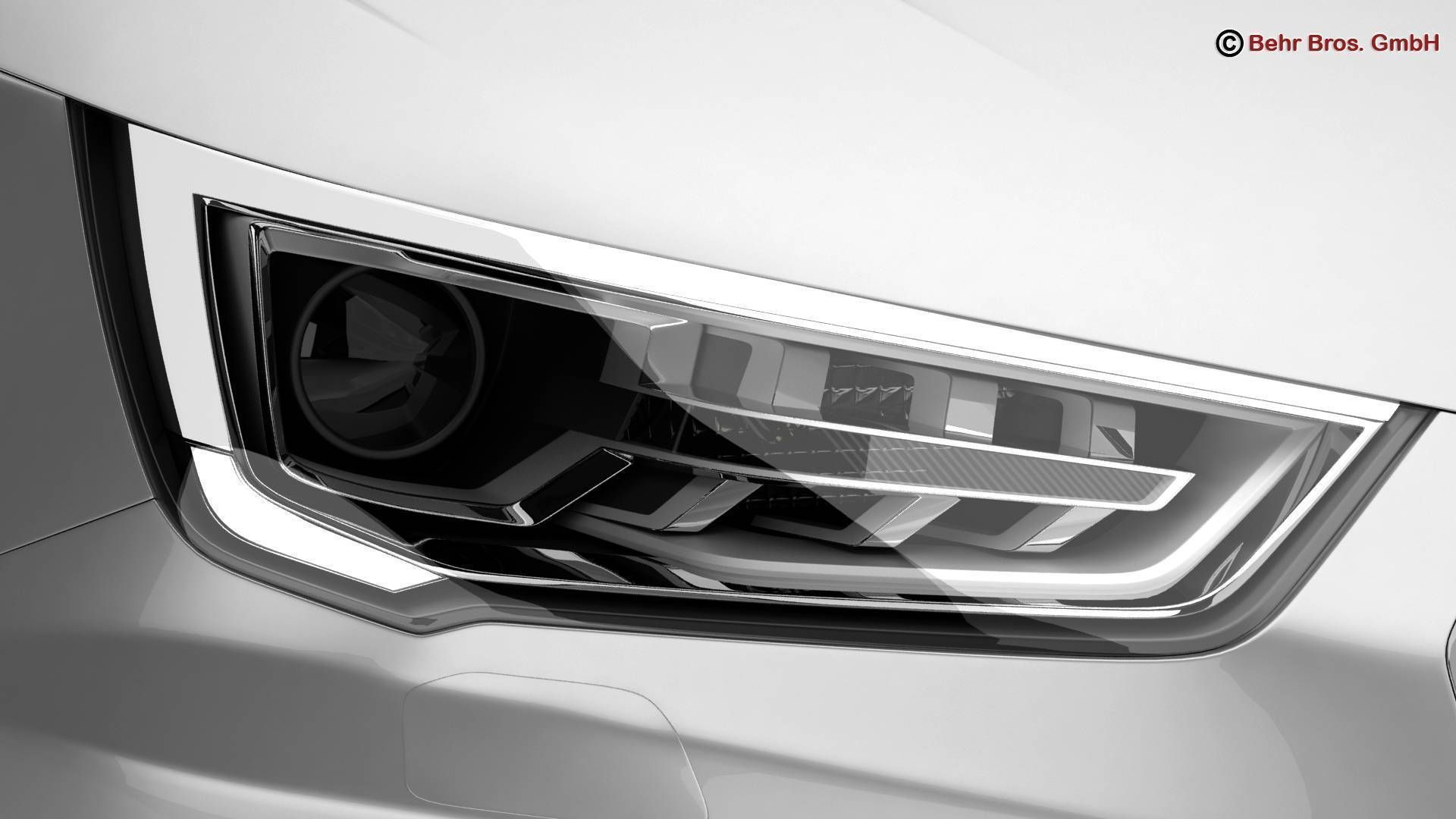 Audi A1 2015 3D model_9