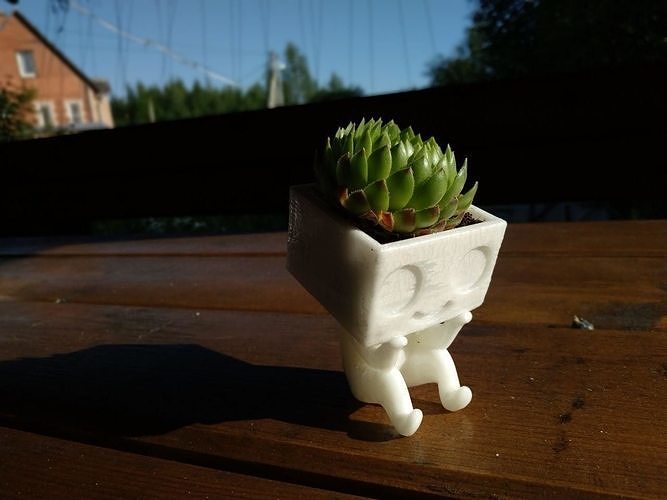 Pot man 3D print model