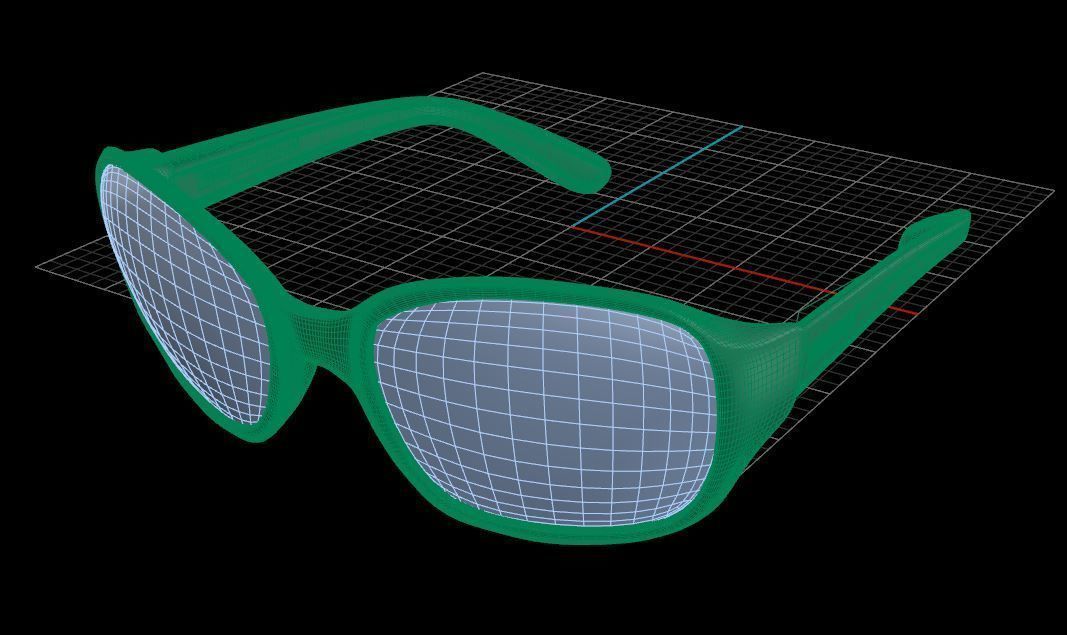 Eyeglasses for Men and Women 3D print model_5