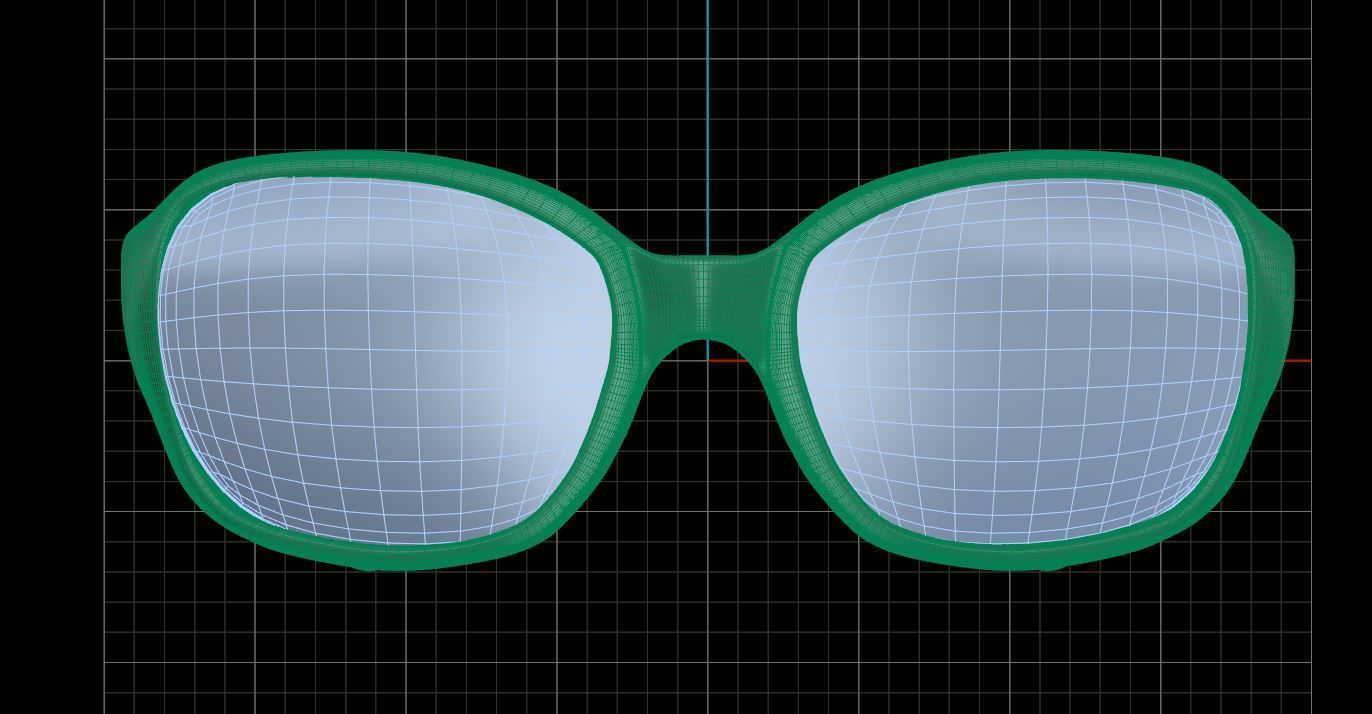 Eyeglasses for Men and Women 3D print model_7