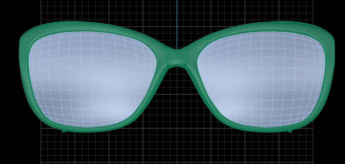 Eyeglasses for Men and Women 3D print model_5