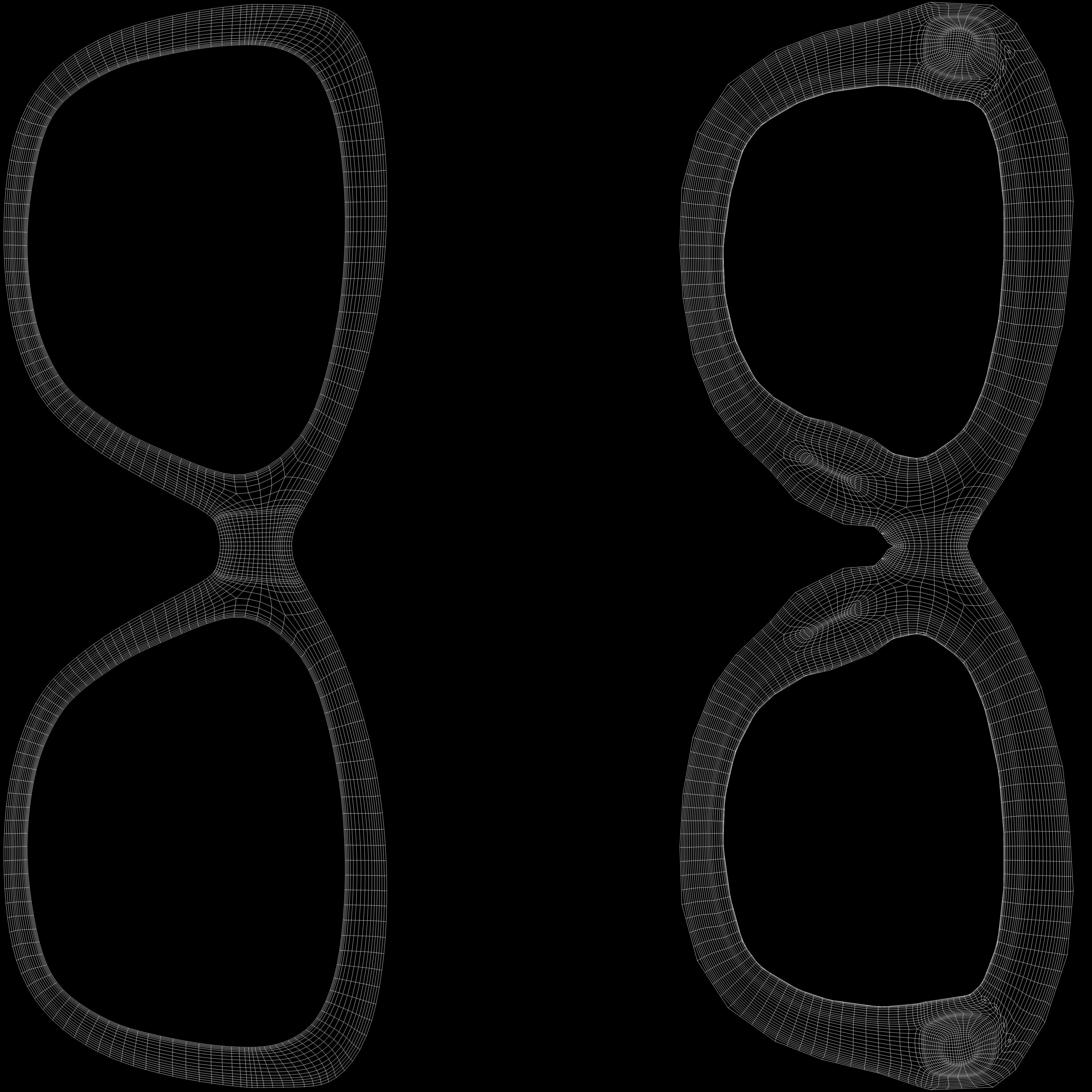 Eyeglasses for Men and Women 3D print model_13