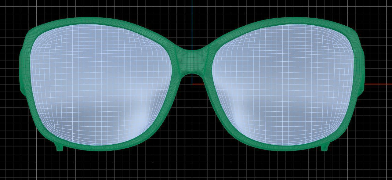 Eyeglasses for Men and Women 3D print model_6