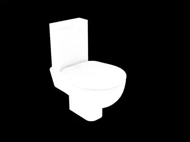 Toilet Free 3D model