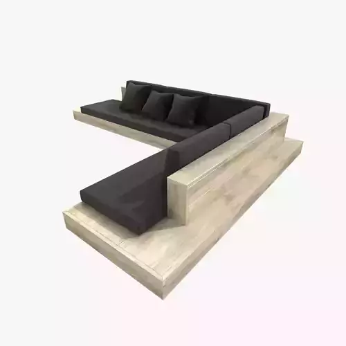 Outdoor corner sectional sofa