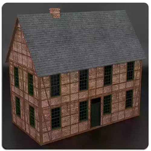 Half Timbered House