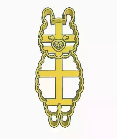 Llama Cookie Cutter 
