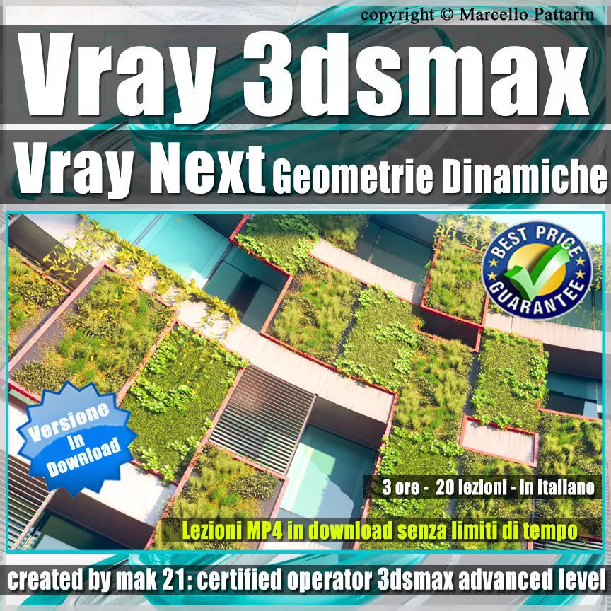 009 Vray Next 3ds max Geometrie Dinamiche Tutorial MP4 3D model_0