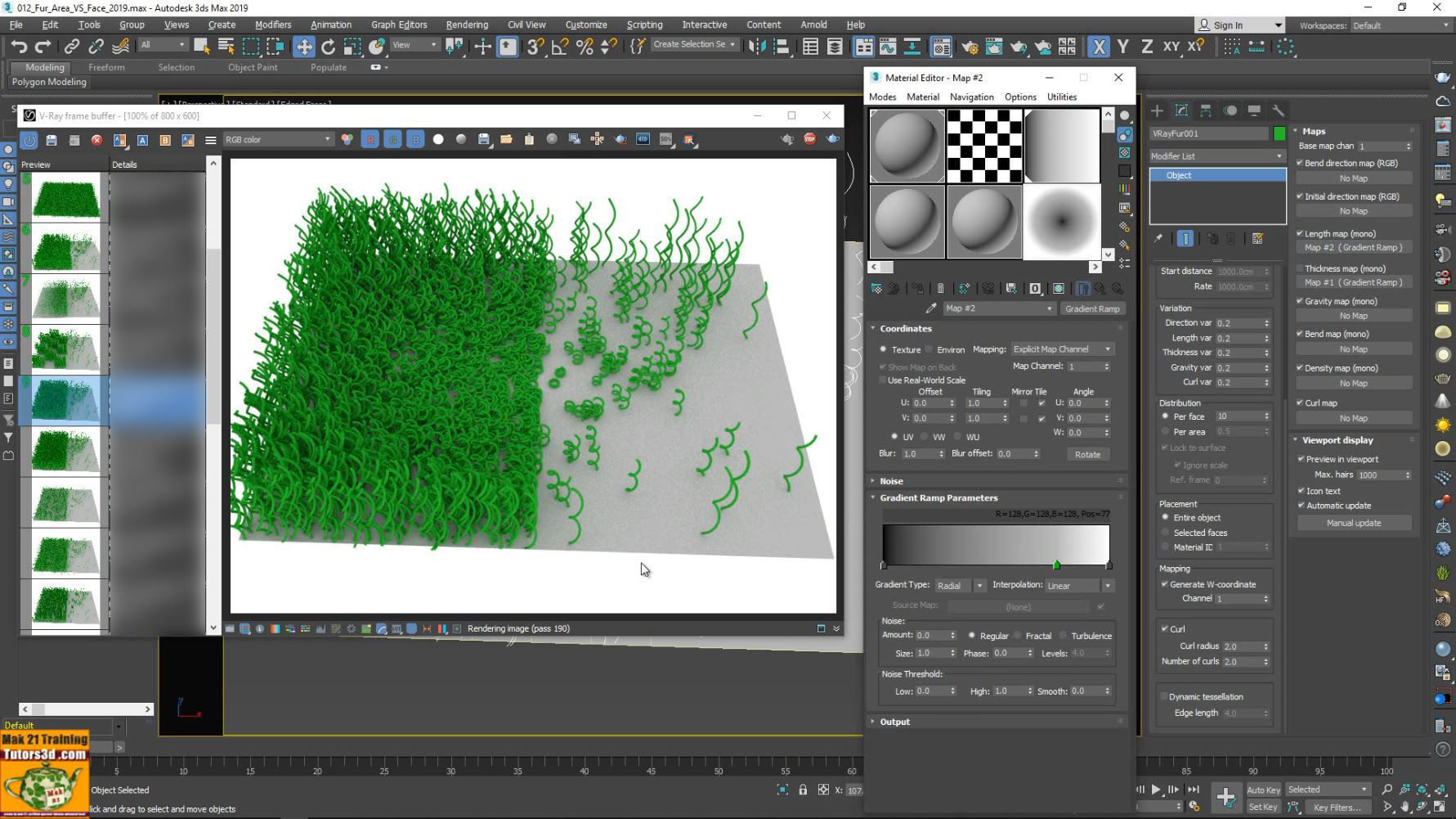 009 Vray Next 3ds max Geometrie Dinamiche Tutorial MP4 3D model_9