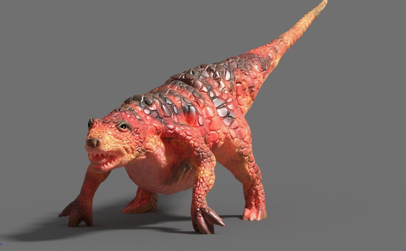 dinosaur 3d model 3D model_1