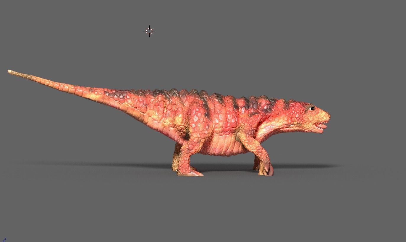 dinosaur 3d model 3D model_7