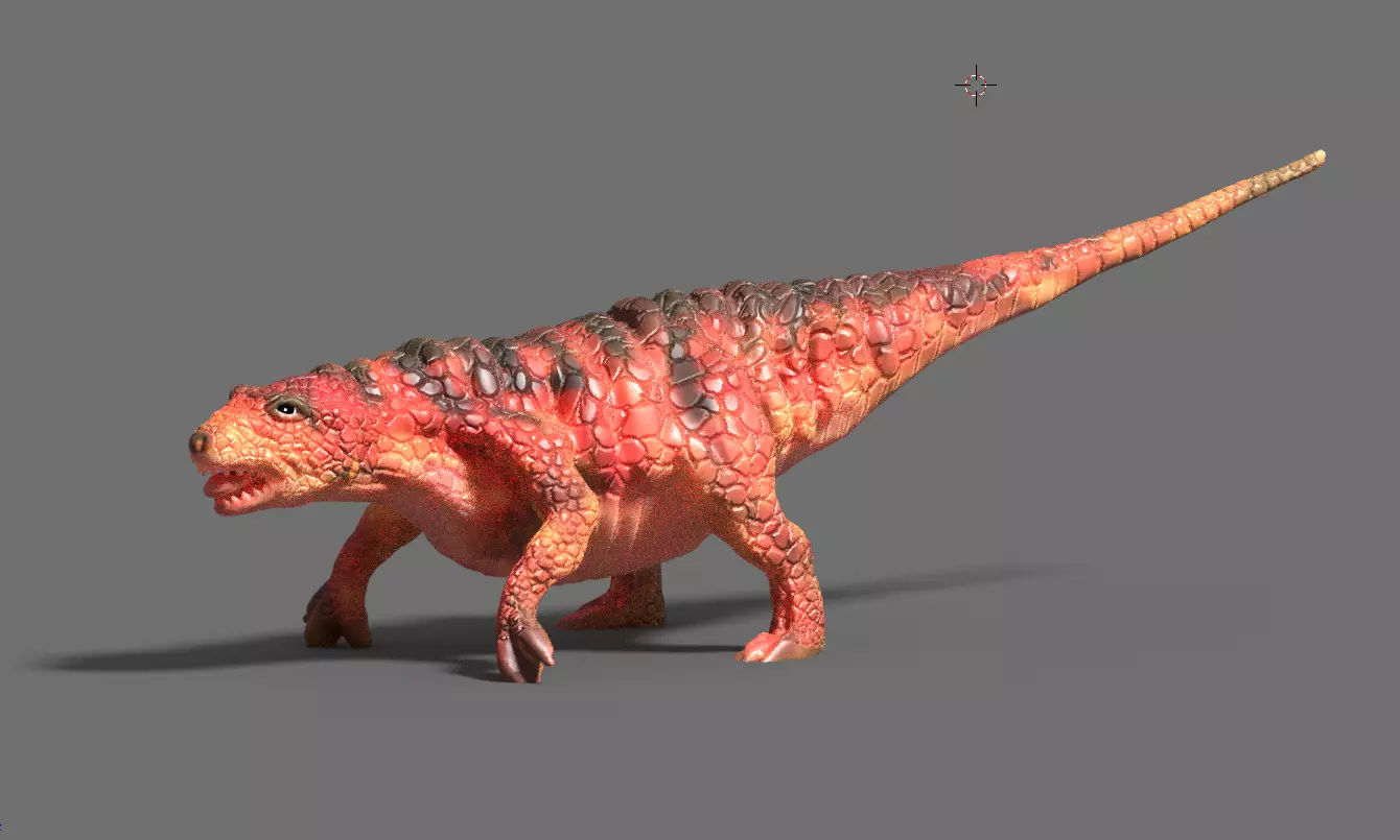 dinosaur 3d model 3D model_0
