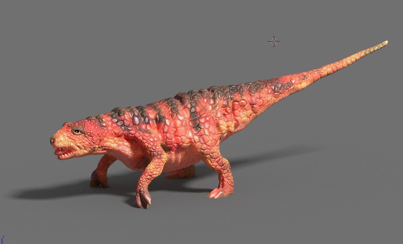 dinosaur 3d model 3D model_2