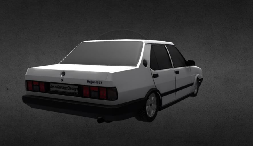 Fiat Dogan Slx 3D model_2