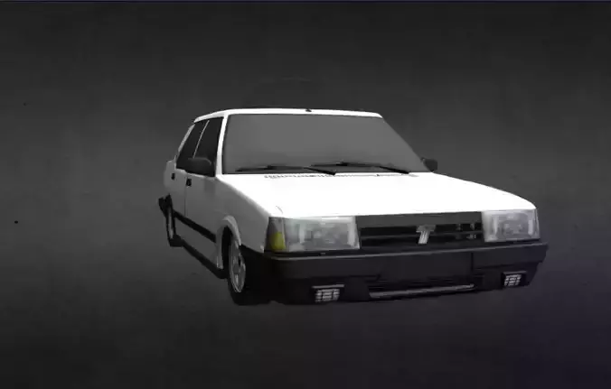 Fiat Dogan Slx 3D model Fiat Dogan Slx 3D model