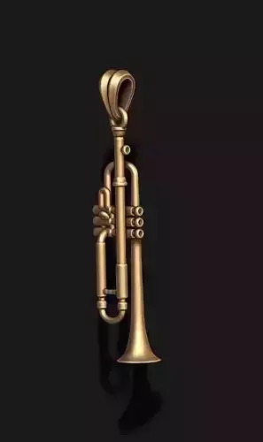 Trumpet pendant